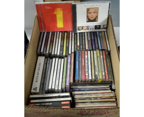 A collection of mixed CDs, artists to include: Queen; Dire Straits; Beach Boys; Eagles; Elvis; Bob Dylan; The Beatles; and ot