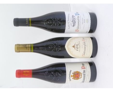 Chateauneuf Du Pape Les Courlandes 14 1 Bottle Arc Du Rhone 13 Chateauneuf Du Pape 1 Bott