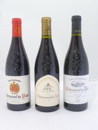 Chateauneuf Du Pape Les Courlandes 14 1 Bottle Arc Du Rhone 13 Chateauneuf Du Pape 1 Bott