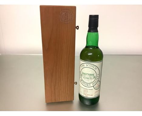 The Scotch Malt Whisky Society, The Macallan, cask 24.100, distilled 1990, bottled 2002, 11 years, 59.5% vol, 70cl, in a wood
