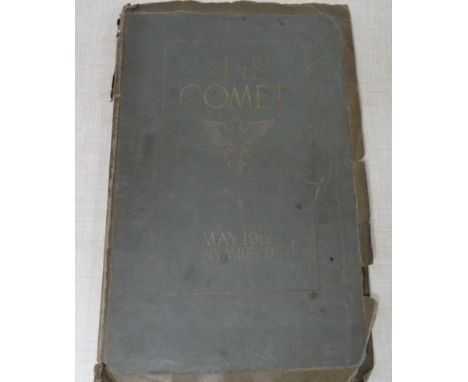 LIVERPOOL SCHOOL OF ART &amp; DESIGN.&nbsp;&nbsp;The Comet. Issue for May 1912, No. 9. The publisher's pre-production copy co