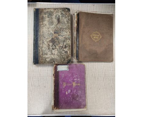 DUFF H. R., of Muirtown.&nbsp;Manuscript account &amp; commonplace book with some cuttings &amp; loose ephemera occupying the