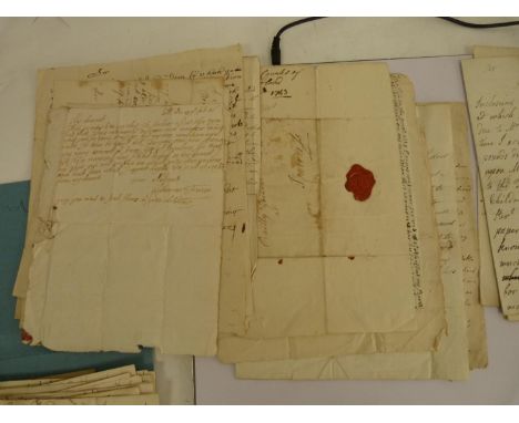 Letters by Scottish Women.&nbsp;An interesting collection of 40 plus manuscript letters spanning the period 1686 to 1820s. So