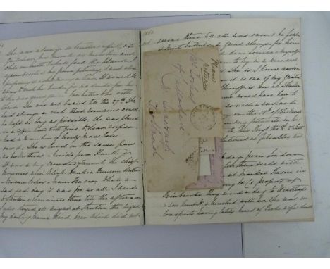 WARRAND CATHERINE M., , later Catherine Grant of Bught.&nbsp;&nbsp;2 manuscript diaries of a Scottish country lady. The 1st i