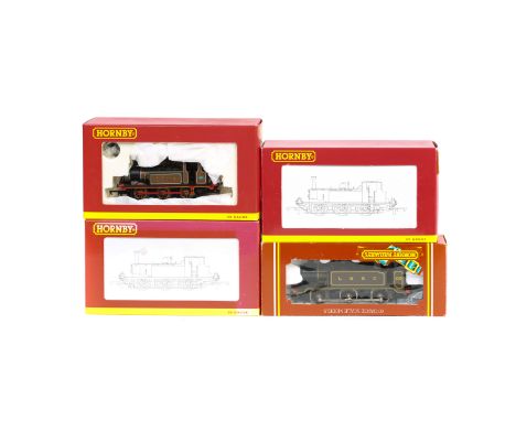 4 Hornby Railways tank locomotives. 3x LBSC - Terrier Class 0-6-0 - Earlswood RN 83 (R2190). Plus Waddon RN 54 (2177). Plus P