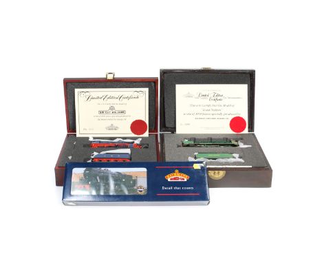 5 Bachmann Model Railway. 2x wooden boxed locomotives - an SR Lord Nelson class 4-6-0 tender locomotive, Lord Nelson RN 850 i