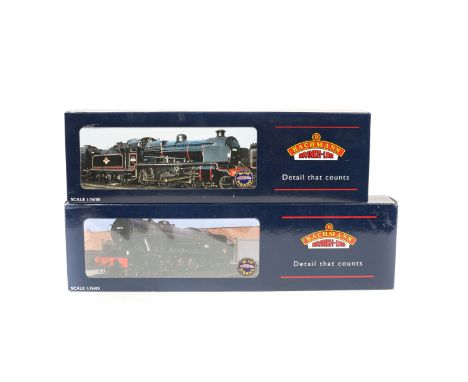 2 Bachmann Model Railways tender locomotives. A BR WD Austerity 2-8-0 RN 90015 (32-257) in unlined black livery. Plus a BR N 