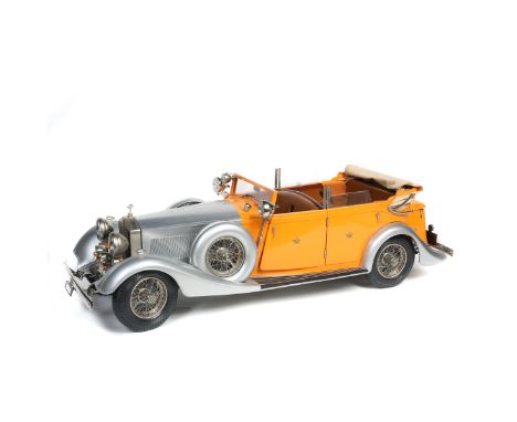 An impressive Pocher 1:8 scale model of a 1934 Rolls Royce. A seldom seen Pocher Factory assembled example of this 1934 Phant