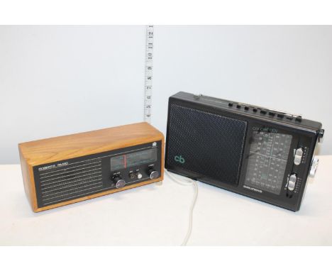 Two vintage radios including Roberts 