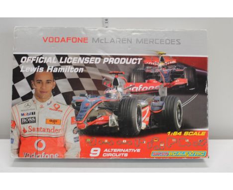 vodafone mclaren mercedes scalextric set