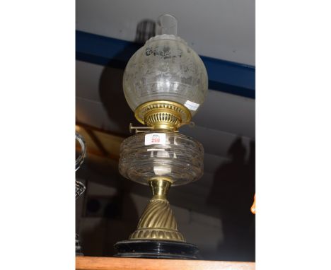 VICTORIAN OIL LAMP 
