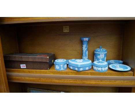 A boxed set of Banda carpet bowls.