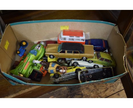A small quantity of Dinky, Corgi and similar diecast vehicles.