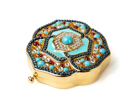 Estee Lauder Exotic Petals compact, Lucidity, in original box pouch and paperwork, unused condition In good condition.