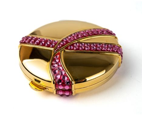 Estee Lauder Pink Ribbon compact, Lucidity, in original box pouch and paperwork, unused condition. In good condition
