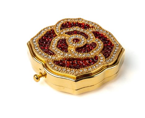 Estee Lauder Opulent Rose compact, Lucidity, in original box pouch and paperwork, unused condition In good condition