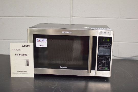 Sanyo Microwave Oven Electrical 120vac 60hz 1500w 245mhz Ssllc Previous