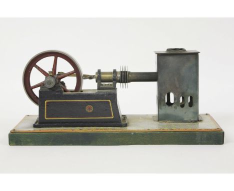 A tin plate stationary steam engine