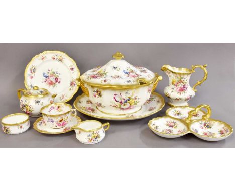 Hammersley China: a quantity of Lady Patricia pattern wares, including tureen cover and stand, teawares (qty)Some light scrat