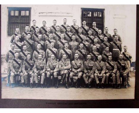Military Interest , First Battalion Loyal North Lancashire Regiment, a pictorial souvenir album containing thirty-four photo 