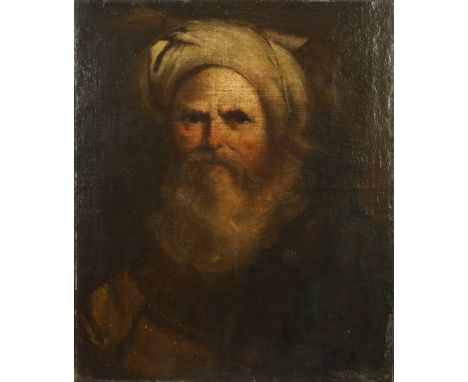 UNSIGNIERT (XVIII). Portrait eines Mannes. Ende 18. Jahrhundert.Circa 61,5 cm x 50,5 cm. Gemälde. Öl auf Leinwand. Rechts unt