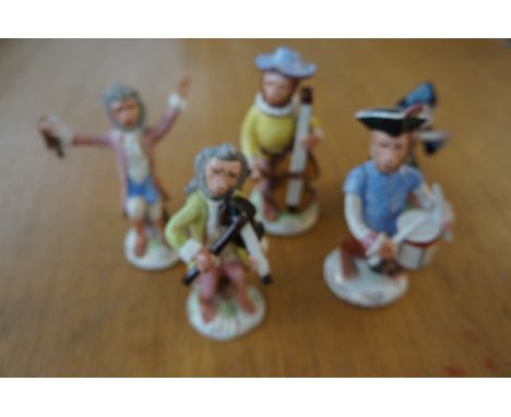 Ceramic monkey band - conductors baton A/F