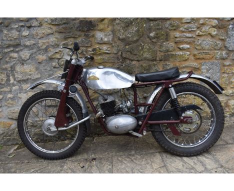 A 1960 Cotton Cougar trials, registration number 889 XVD, engine number 544B/305, Maroon/aluminium. Founded in 1919 by FW Cot