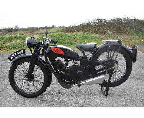 A 1933 Coventry-Eagle J18, registration number XSY 390, frame number 70193, engine number CY 3339, red/black. Coventry-Eagle 