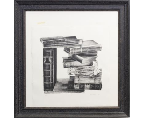 * JAMES MCDONALD (SCOTTISH), REVOLUTION lithograph, signed, titled, dated 1990 and numbered 5/50 in pencil 58cm x 56cm Mounte