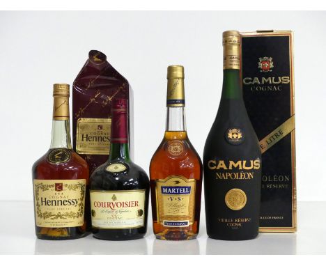 1 68-cl bt Hennessy 3 Star Very Special Cognac 40% oc 1 70-cl bt Courvoisier V.S. Le Cognac de Napoleon 40% sl bs 1 70-cl bt 
