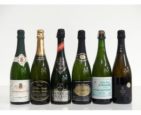 1 bt Achard-Vincent Clairette de Die NV vsl bs 1 bt The Wine Societys Sparkling Saumur (Gratien Meyer) NV 1 bt Henkell Trocke