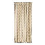 A PAIR OF ROSA BERNAL 'RAMUS' FABRIC CURTAINS, BY SIBYL COLEFAX & JOHN FOWLER