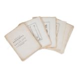 AFTER CASANOVA AND VANNI, A SET OF APPROXIMATELY THIRTY-NINE UNFRAMED COPPERPLATE ENGRAVINGS
