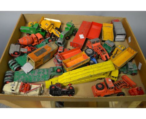 Matchbox Lesney KIng size - K-2  Kw Dart Dump Truck, K-10 Scammel Contractor pipe truck, heavy wreck truck,  Tasker Transport