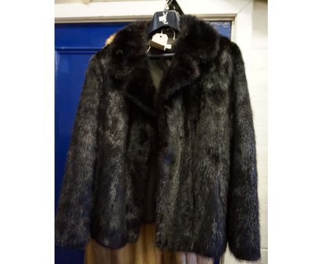 A Vintage ladies mink coat.