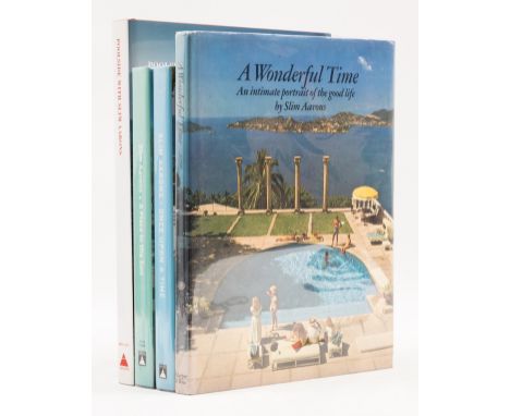 Aarons (Slim) A Wonderful Time: An Intimate Portrait of the Good Life, first edition, colour photographic illustrations, orig