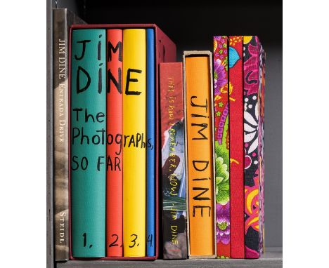 Dine (Jim) The Photographs, so far, 4 vol., original cloth, together in original cloth slip-case, Middletown, CT, 2003; Entra