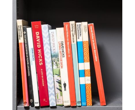 Hicks (David) On Decoration, 1966; On Living - With Taste, 1968; On Bathrooms, errata slip tipped in, 1970; On Decoration - W