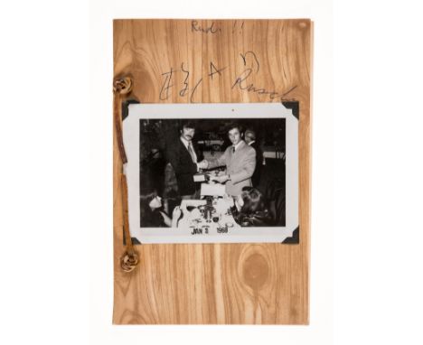 Ruscha (Ed).- Bengston (Billy Al) &amp; Ed Ruscha. Business Cards, first edition, [one of 1000 copies], photographic illustra