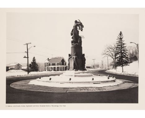 Friedlander (Lee) The American Monument, one of 2000 copies, signed by Friedlander on front free endpaper, photographic illus