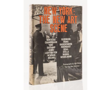 Mulas (Ugo) New York: The New Art Scene, Text by Alan Solomon, first edition, hinges cracked, New York, 1967 § Liberman (Alex