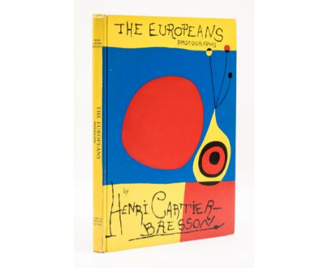 Cartier-Bresson (Henri) The Europeans, first American edition, photographic illustrations, with Captions leaflet loosely inse