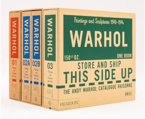 Warhol (Andy) Paintings and Sculpture: The Andy Warhol Catalogue Raisonné, edited by Georg Frei &amp; Neil Printz, vol.1-3 on