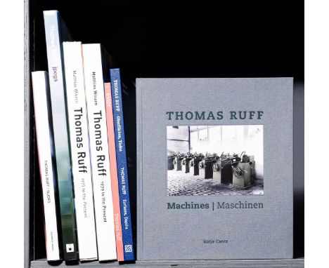 Ruff (Thomas) Nudes, first edition, Munich, 2003; Machines, text in English &amp; German, Ostfildern, 2003; Surfaces, Depths,