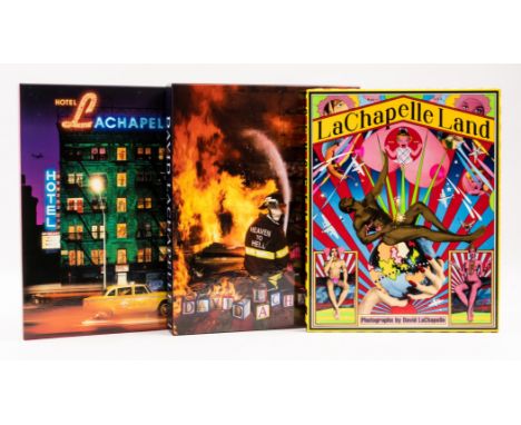 LaChapelle (David) LaChapelle Land, key sheet loosely inserted 1996; Hotel LaChapelle, 1999; Heaven to Hell, index leaflet lo