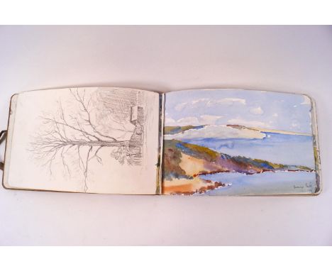 Complete portfolio of drawings, watercolours and sketches by Reverend Henry Balmforth, well known author, artist and former C