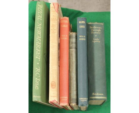 LADY APSLEY "Bridleways Through History", published Hutchinson & Co. Ltd, London 1936, R.C.LYLE "Royal Newmarket", published 
