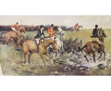 AFTER MICHAEL LYNE "The Muddy Gateway", limited edition coloured print No'd. 381/399, signed in pencil lower right, together 