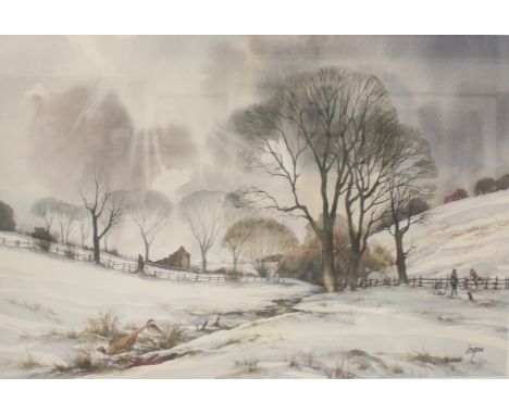 AFTER LOGAN "Hunting scenes", two limited edition colour prints No'd. 317/450 and 338/550, together with AFTER G D ARMOUR "Hu