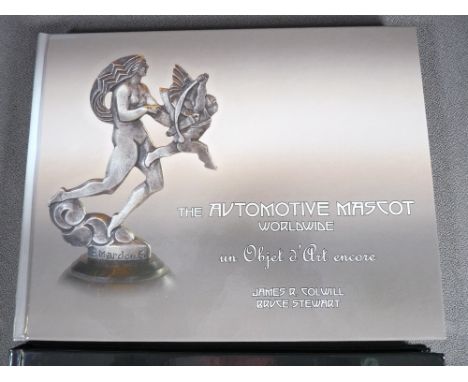 CAR MASCOT COLLECTORS BOOKS X 2 - James R Colwill &amp; Bruce Stewart - The Automotive Mascot Worlwide un objet d`Art &amp; u